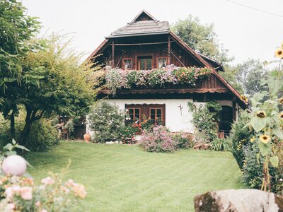 Bauernhaus mit Wiese | © Urlaub am Bauernhof Kärnten / Daniel Gollner