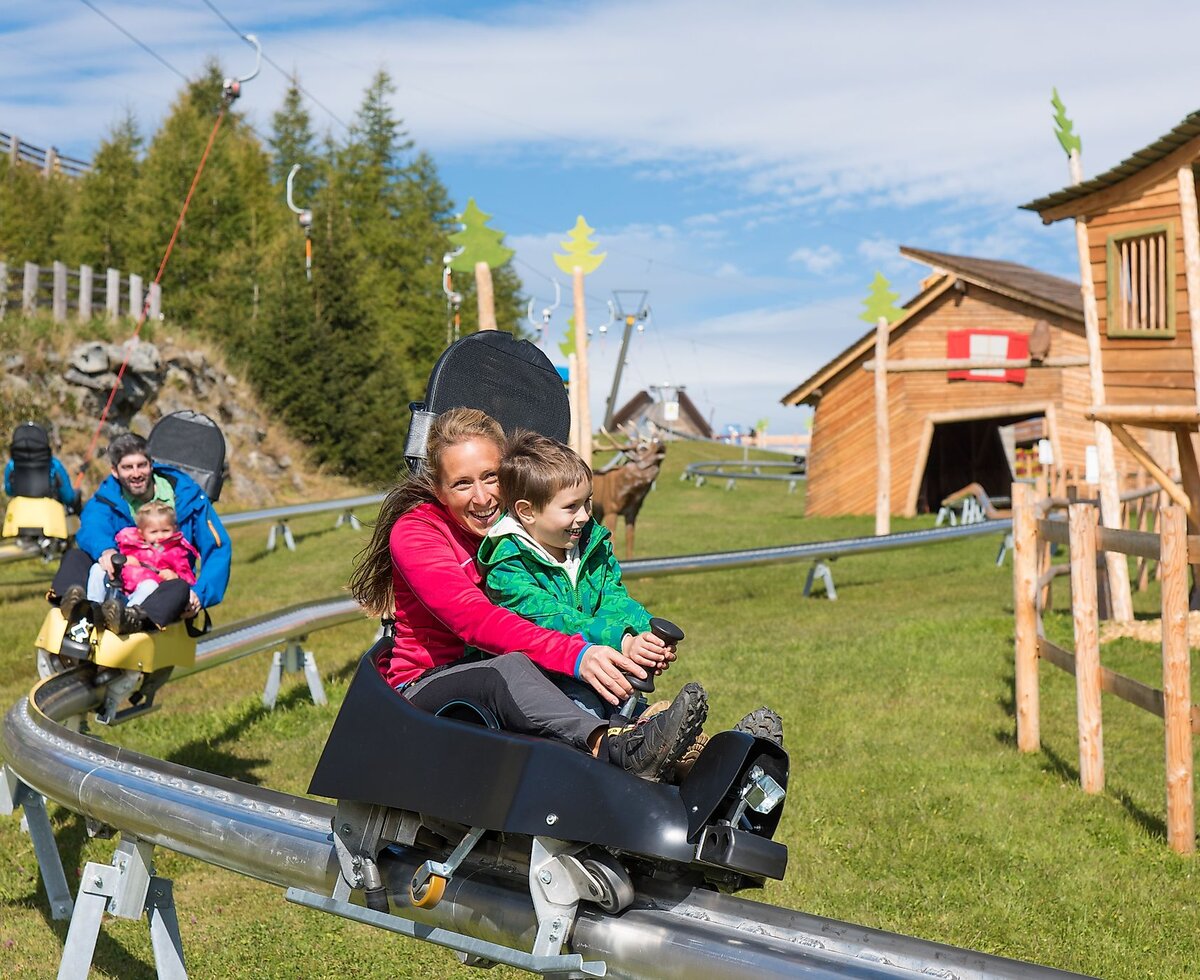 Familienerlebnis Sommerrodelbahn am Katschberg | © Franz Gerdl/Kärnten Werbung