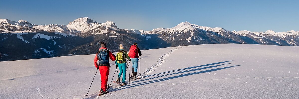 Schneeschuhwandern am Nassfeld | © Michael Stabentheiner/ Kärnten Werbung