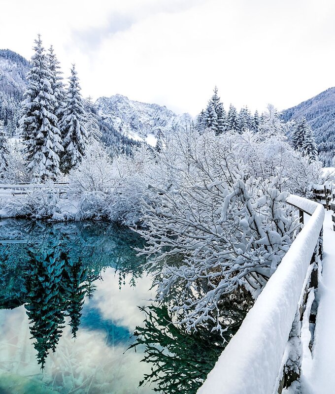 Das Meerauge im Bodental im Winter | © Michael Stabentheiner/ Kärnten Werbung
