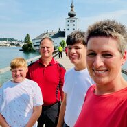 Gastgeber: Familie Gösweiner vom Ferienhof Hintergrabenbauer | © Urlaub am Bauernhof Oberösterreich / Angelika und Michael Gösweiner