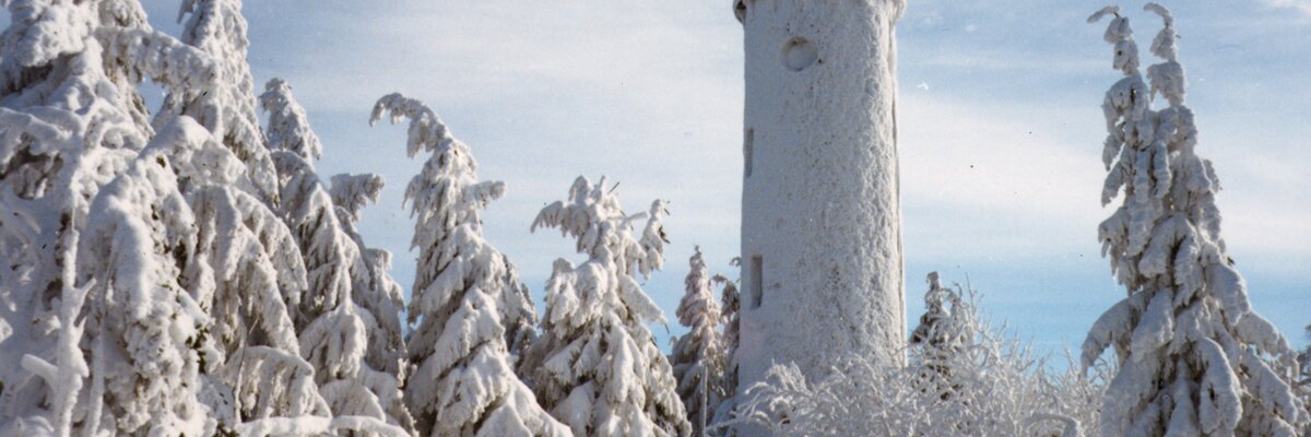 Verschneite Sternsteinwarte bei Bad Leonfelden, Mühlviertel | © Kurverband Bad Leonfelden