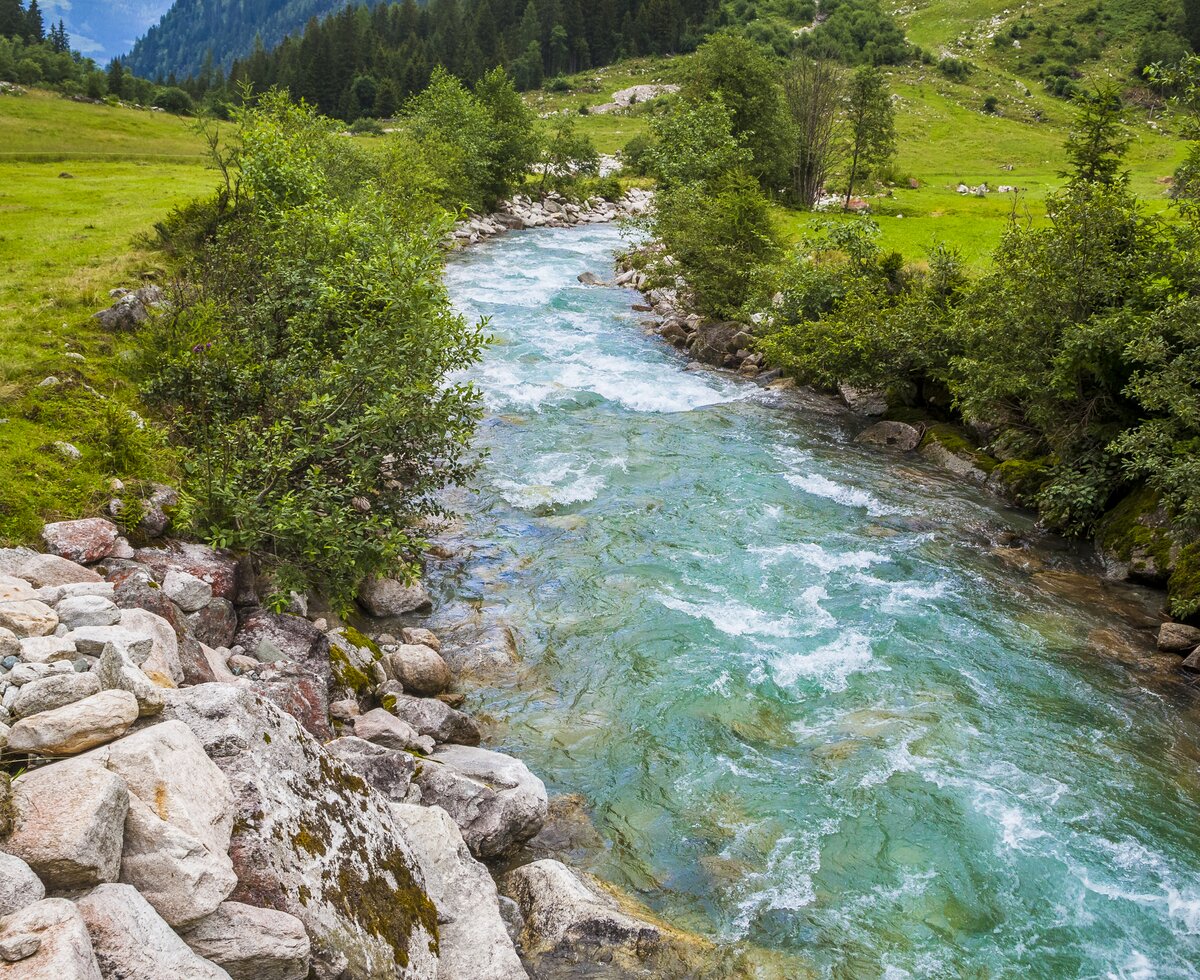 Gebirgsbach | © Urlaub am Bauernhof im SalzburgerLand / Bernd Suppan Gebirgsbach im Habachtal im Nationalpark Hohe Tauern | © Urlaub am Bauernhof im SalzburgerLand / Bernd Suppan