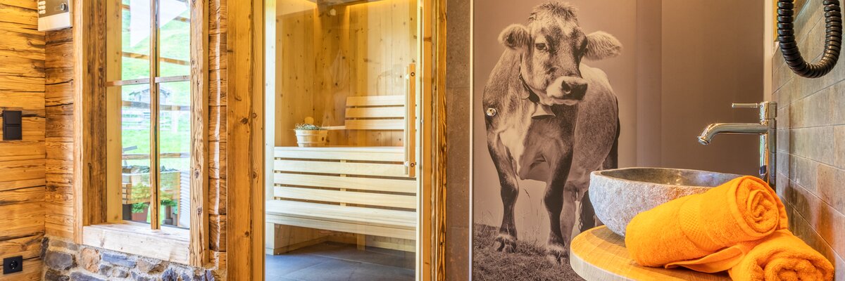 Saunabereich auf der Ederhütte in Maria Alm, Salzburger Land | © Urlaub am Bauernhof Salzburger Land / Bernd Suppan