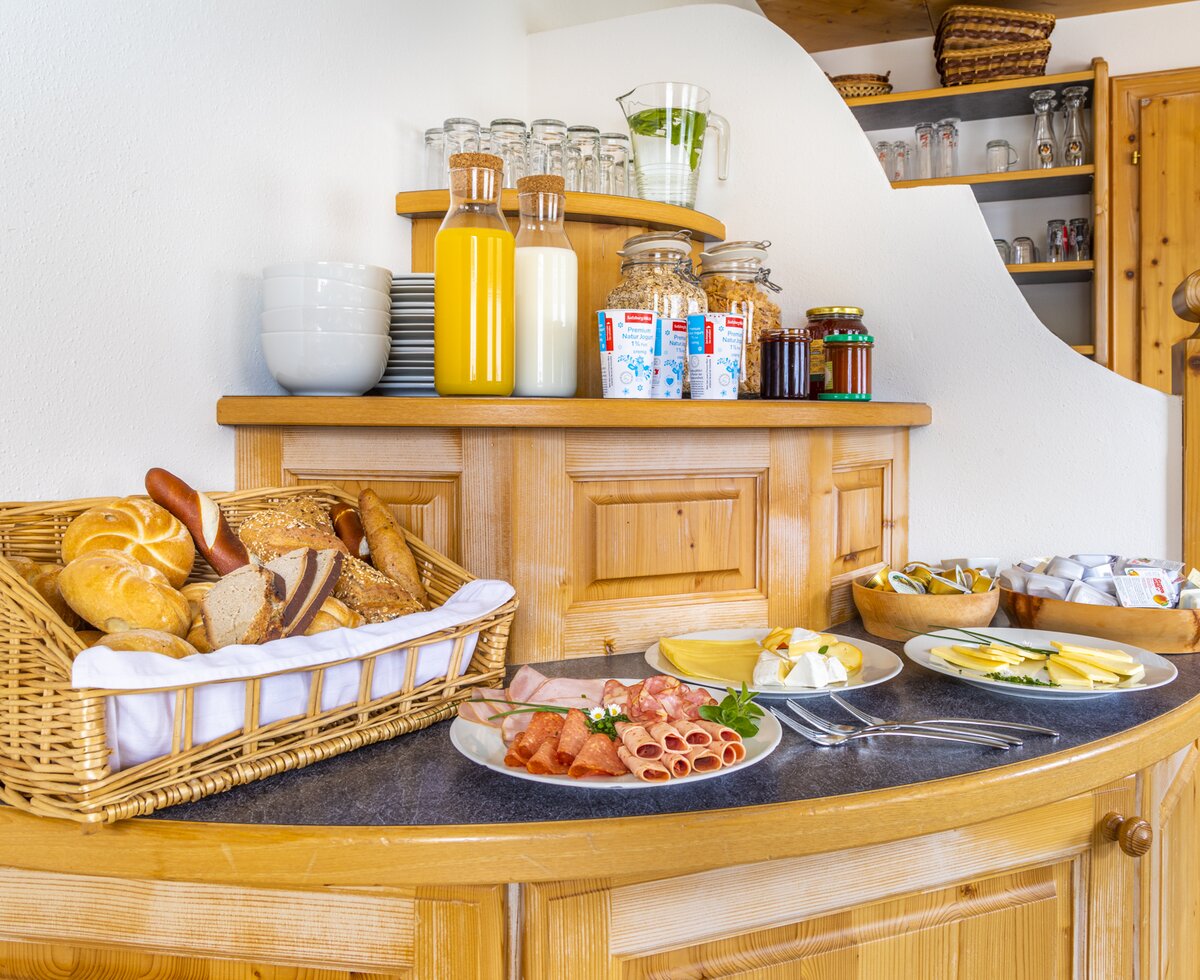 Frühstücksbuffet, Landhaus Dorfer, Großarl, Salzburger Land | © Urlaub am Bauernhof Salzburger Land / Bernd Suppan Frühstücksbuffet, Landhaus Dorfer, Großarl, Salzburger Land | © Urlaub am Bauernhof Salzburger Land / Bernd Suppan