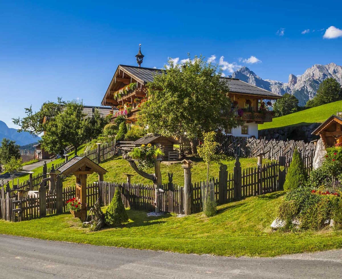 Ederbauer Außenansicht Hof, Maria Alm, Hochkönig, Salzburger Land | © Urlaub am Bauernhof / Bernd Suppan Ederbauer Außenansicht Hof, Maria Alm, Hochkönig, Salzburger Land | © Urlaub am Bauernhof / Bernd Suppan