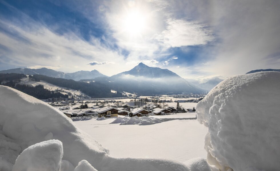 Landscape view Prechtlhof in Flachau, SalzburgerLand | © Urlaub am Bauernhof Salzburger Land / Bernd Suppan Landscape view at the Prechtlhof in Flachau, Salzburger Sportwelt region, SalzburgerLand | © Urlaub am Bauernhof Salzburger Land / Bernd Suppan