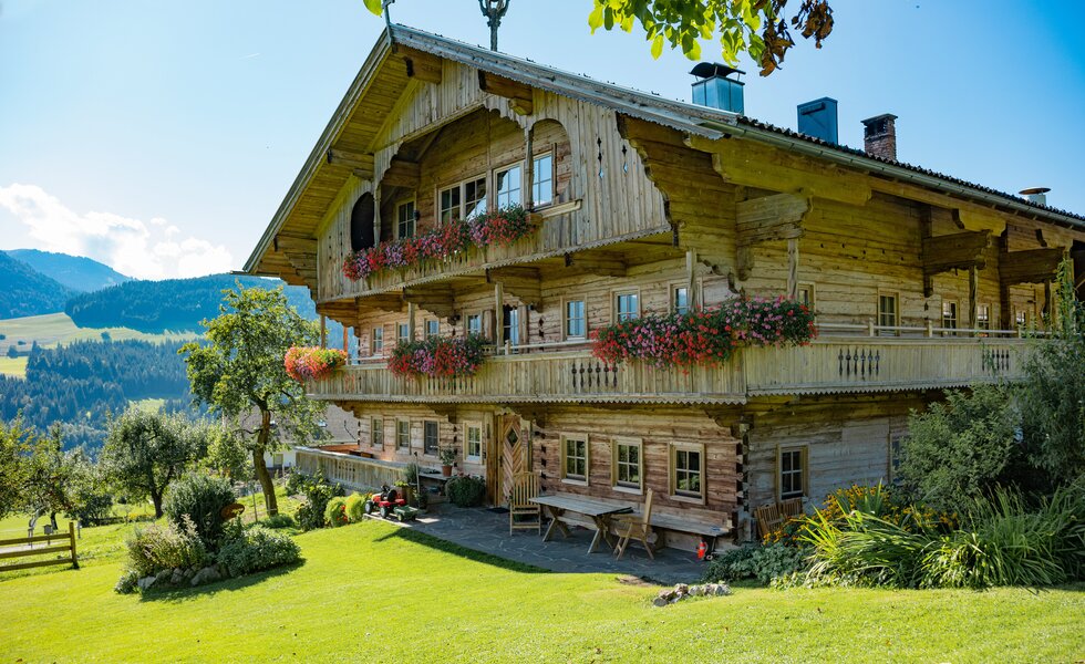 Außenansicht Bauernhof Drittlhof | © Urlaub am Bauernhof Tirol