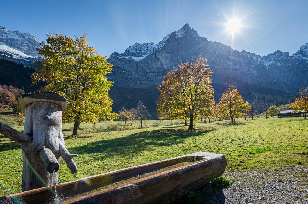 Großer Ahronboden | © Urlaub am Bauernhof - TVB SilberregionKarwendel