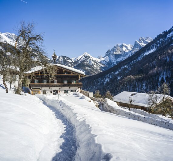 Berghof Kaisertal | ©  TVB Kufsteinerland/ Hannes Dabernig Berghof Kaisertal | ©  TVB Kufsteinerland/ Hannes Dabernig