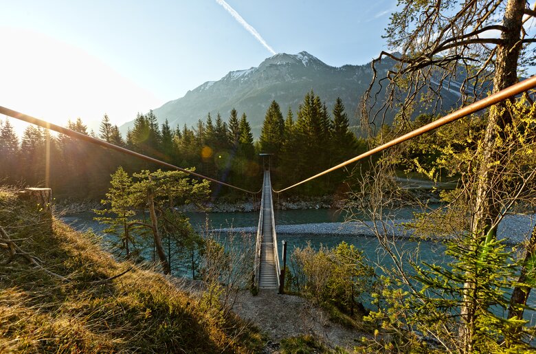 Holzgauer Hängebrücke | © Lechtal Tourismus/Robert Eder