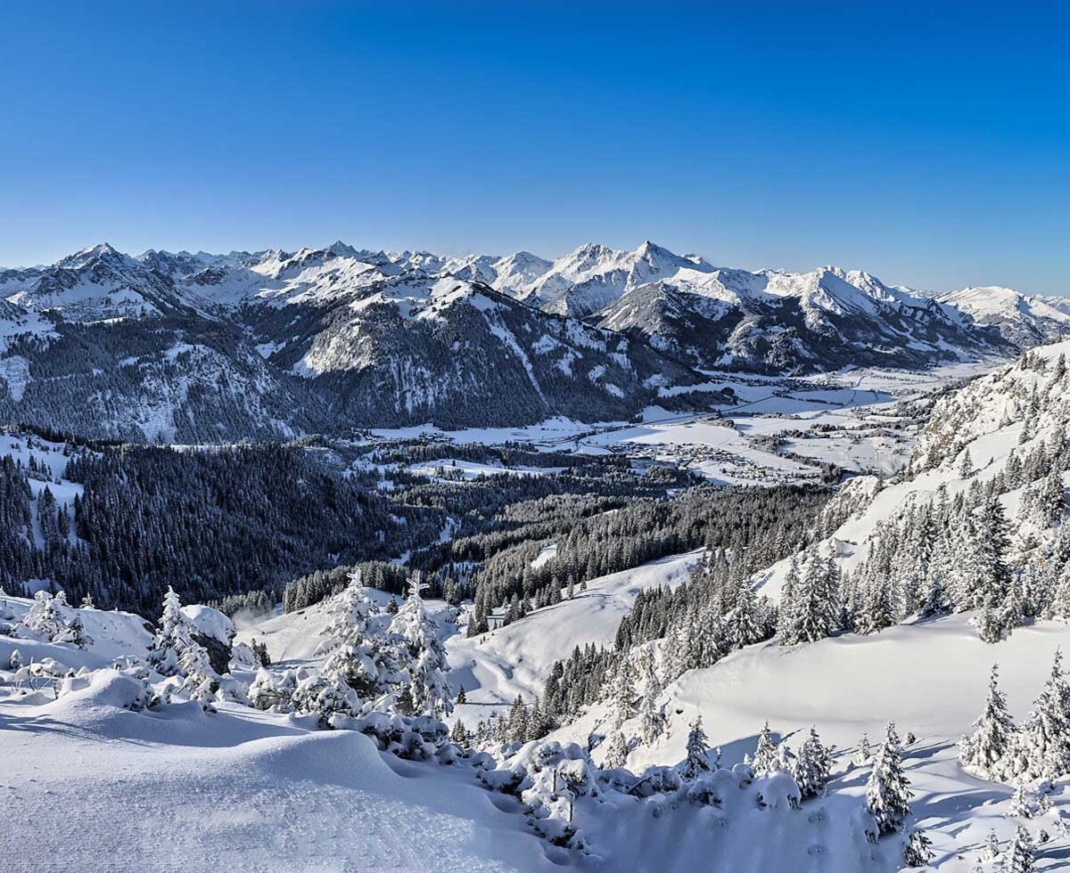 Schneelandschaft | © Urlaub am Bauernhof - TVB Tannheimer Tal/ Achim Meurer
