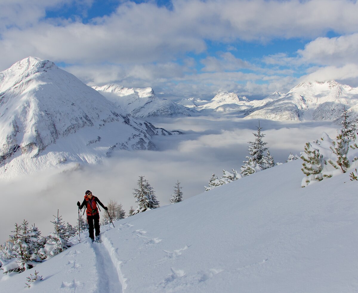 Skitour | © Urlaub am Bauernhof - Lechtal Tourismus/ma.fia.photography Skitour | © Urlaub am Bauernhof - Lechtal Tourismus/ma.fia.photography