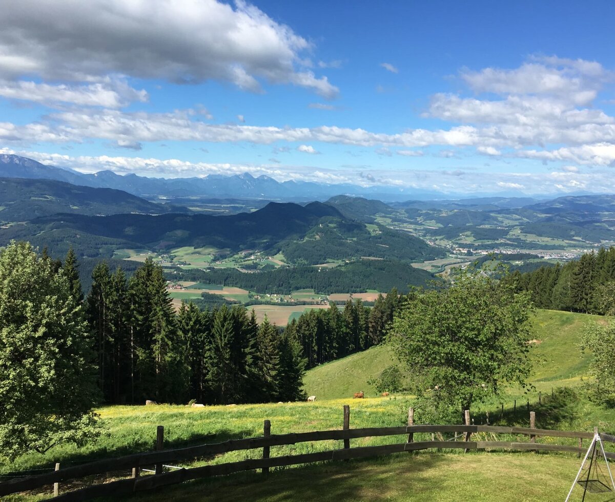 View from the balcony