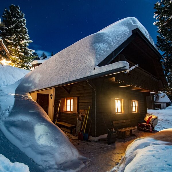Chalet Falkertzeit in winter