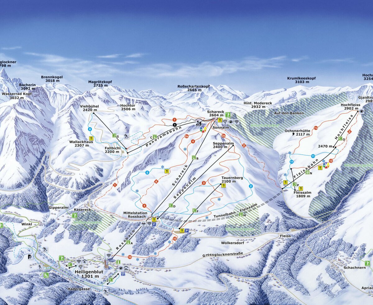 Skiresort Heiligenblut