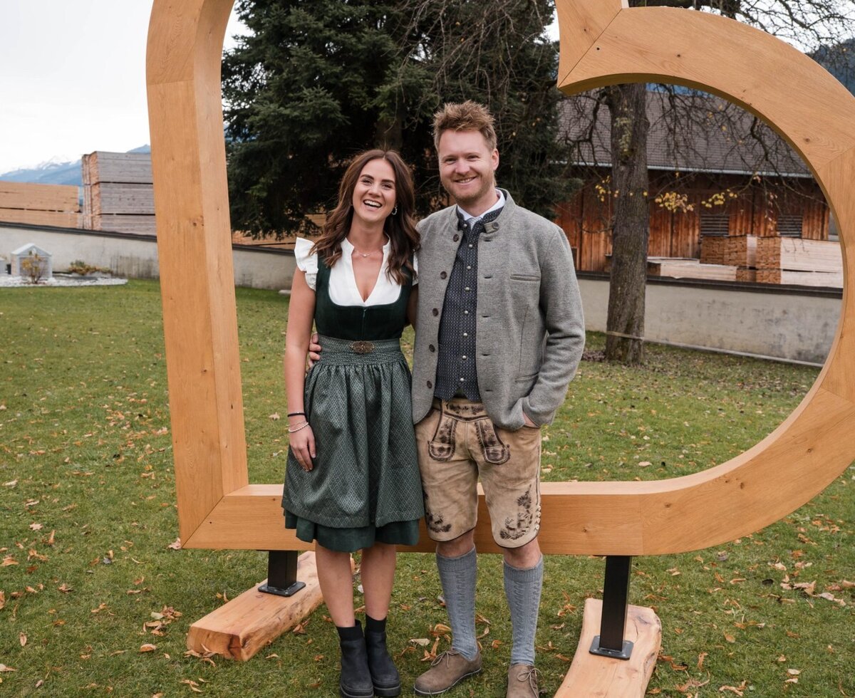 The hosts of the farmhouse
