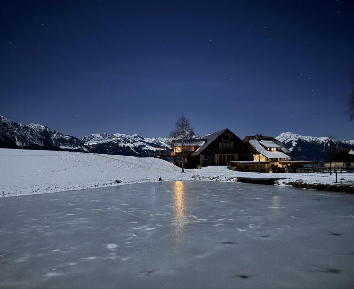 Mösslacherhof in winter