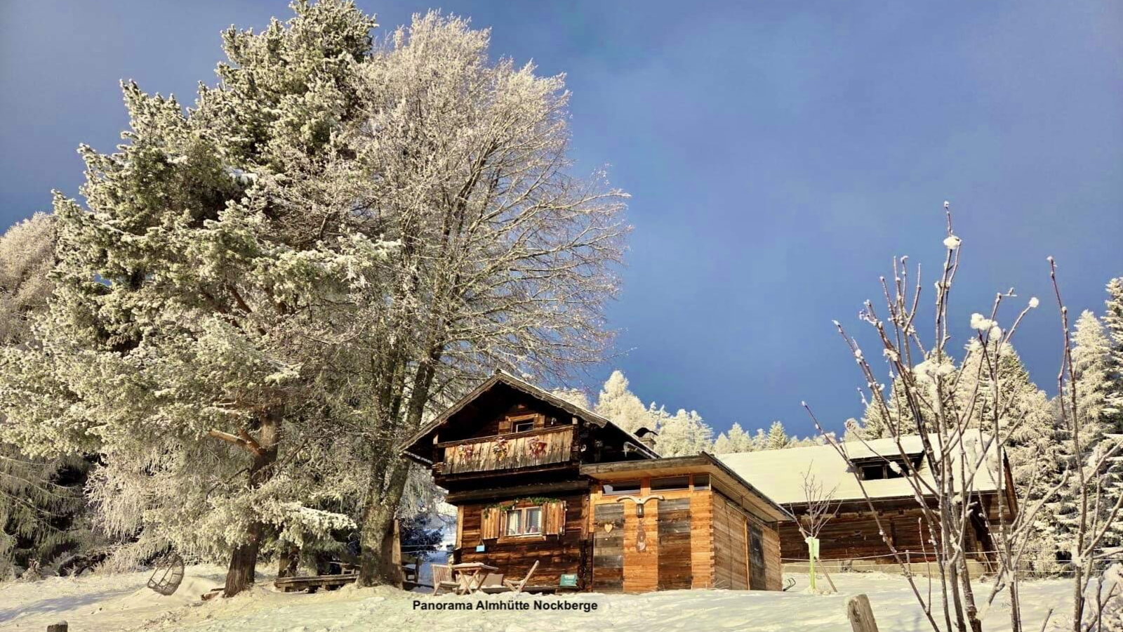 Fresh Snow@Panorama Almhütte Nockberge