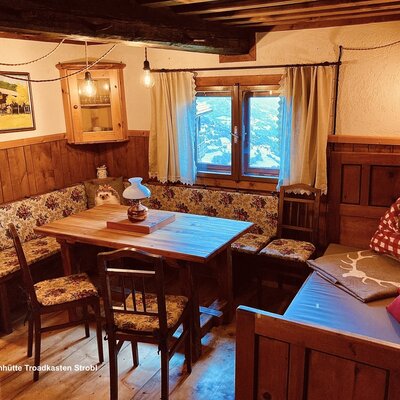 A cosy Place in the Farmhouse parlour@Panorama Almhütte Nockberge