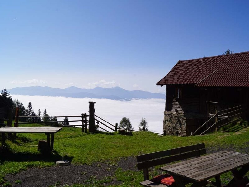 Tröbacheralm Hütte - with view