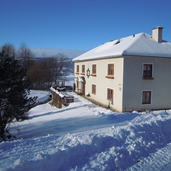 House in winter