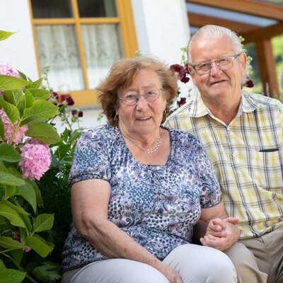 Zwergerlhof - Grandpa and Grandma Moser