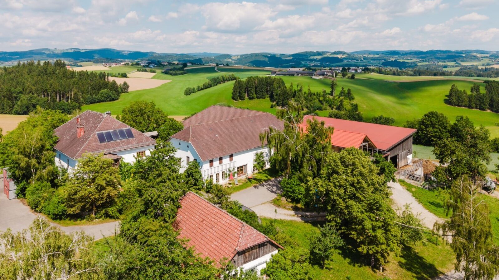...amidst the green hills of the Mühlviertel...