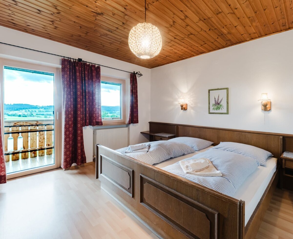 Double room 3 with balcony © TVB Mühlviertel/Justin Berlinger