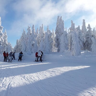 Hochficht winter day