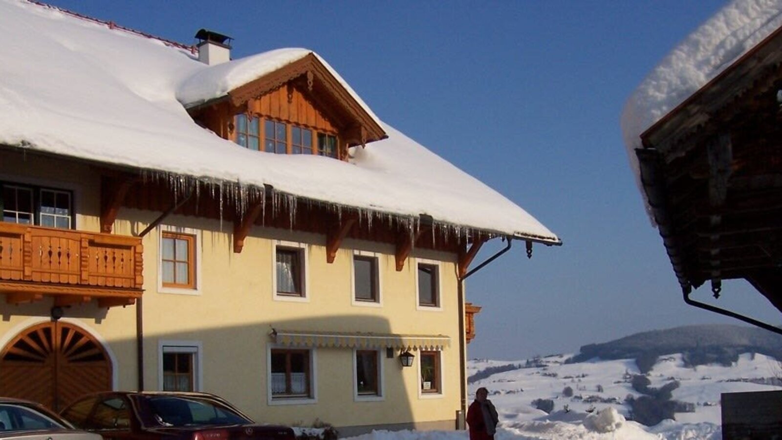 Our farm from the side