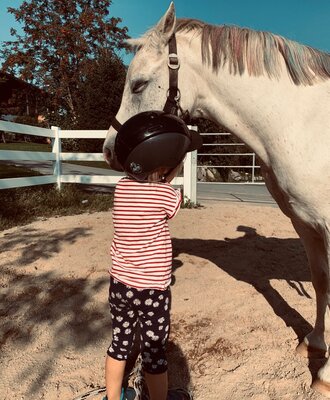 Best friends forever- our pony Charlie