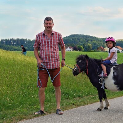 Pony riding