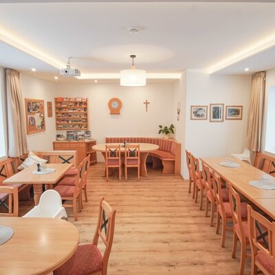 Breakfast room, holiday on a farm