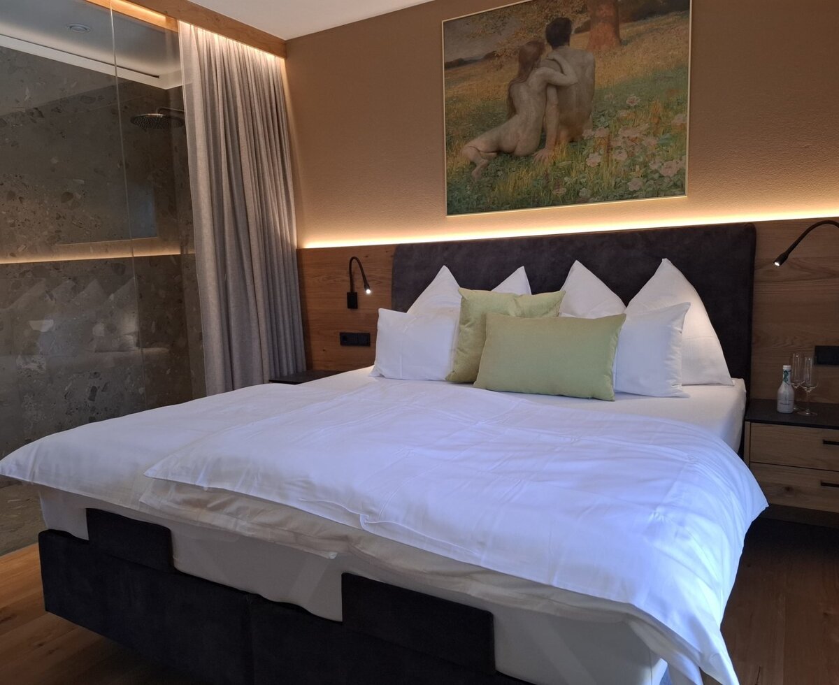 TEMPUR_Boxspringbed with Stonepine Pillows 