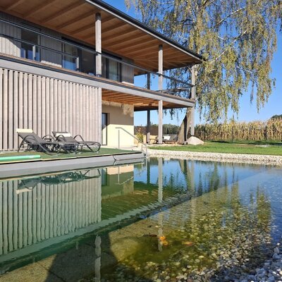 Have your own pond to swim 