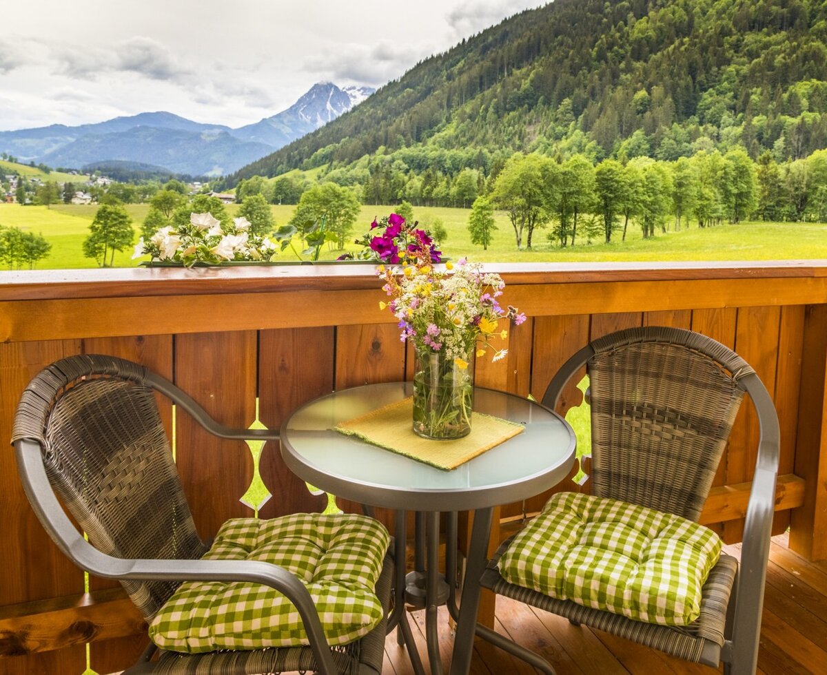 View from the balcony on the south side