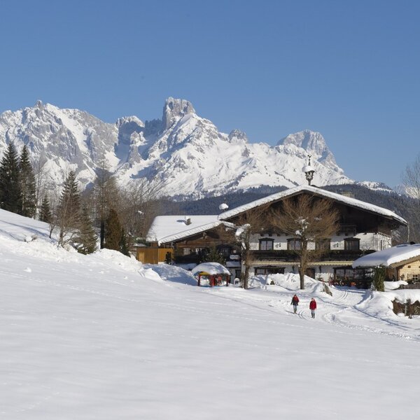 Cross country piste to Wildau Cross country piste to Wildau