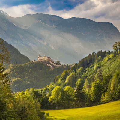 View of Hohenwerfen Castle