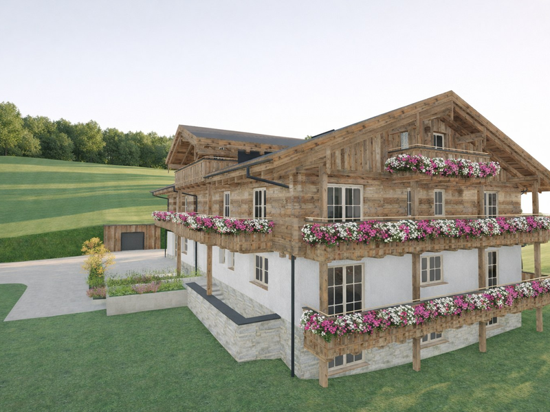 Chalet Bascht at the Maroldenhof with mountain view
