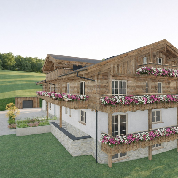 Exterior view of the Chalet Bascht