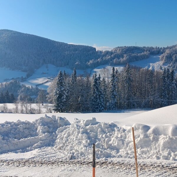 Winter Panorama with a view towards Krispl