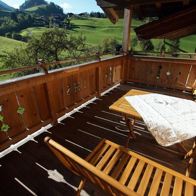 View from the balcony