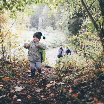 child in the wood