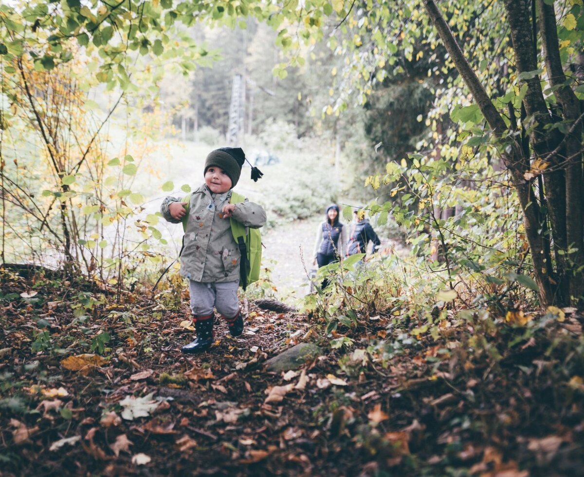 child in the wood