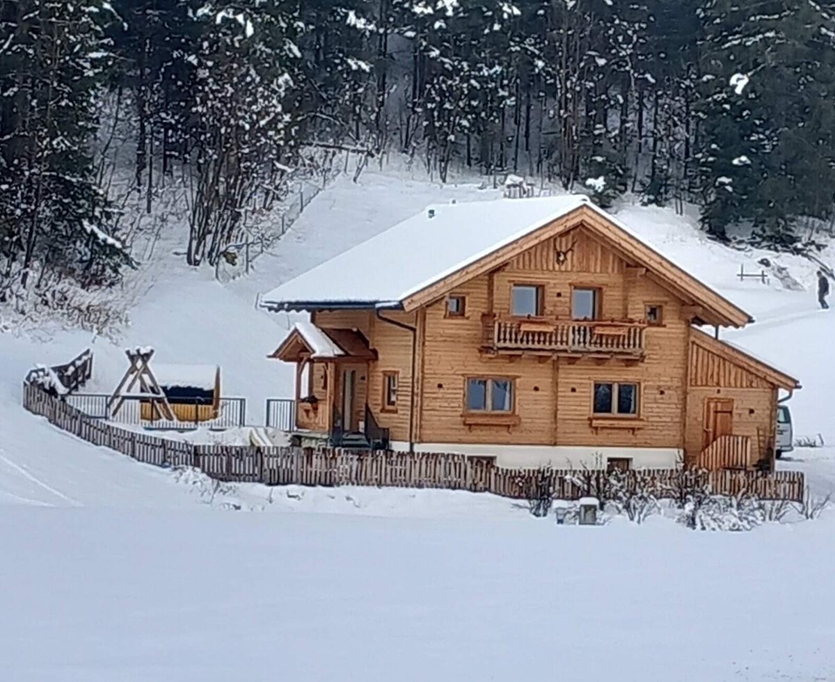 Landhaus Almleben in the winter