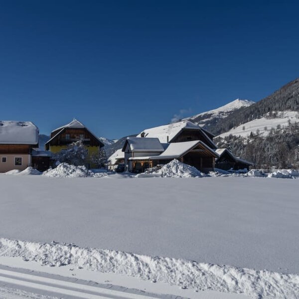 Courtyard in winter