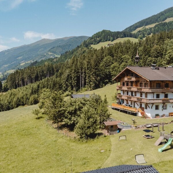 Farmhouse with large playground