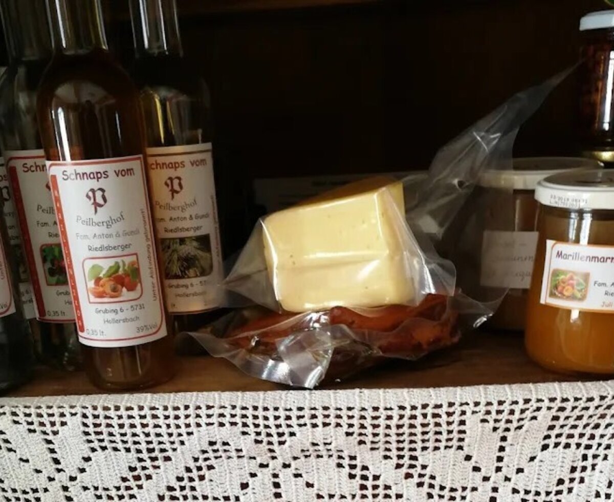 A fine selection of the farmhouse's homemade specialties