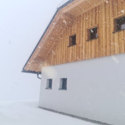 Alpine chalet Emerald Snowfall